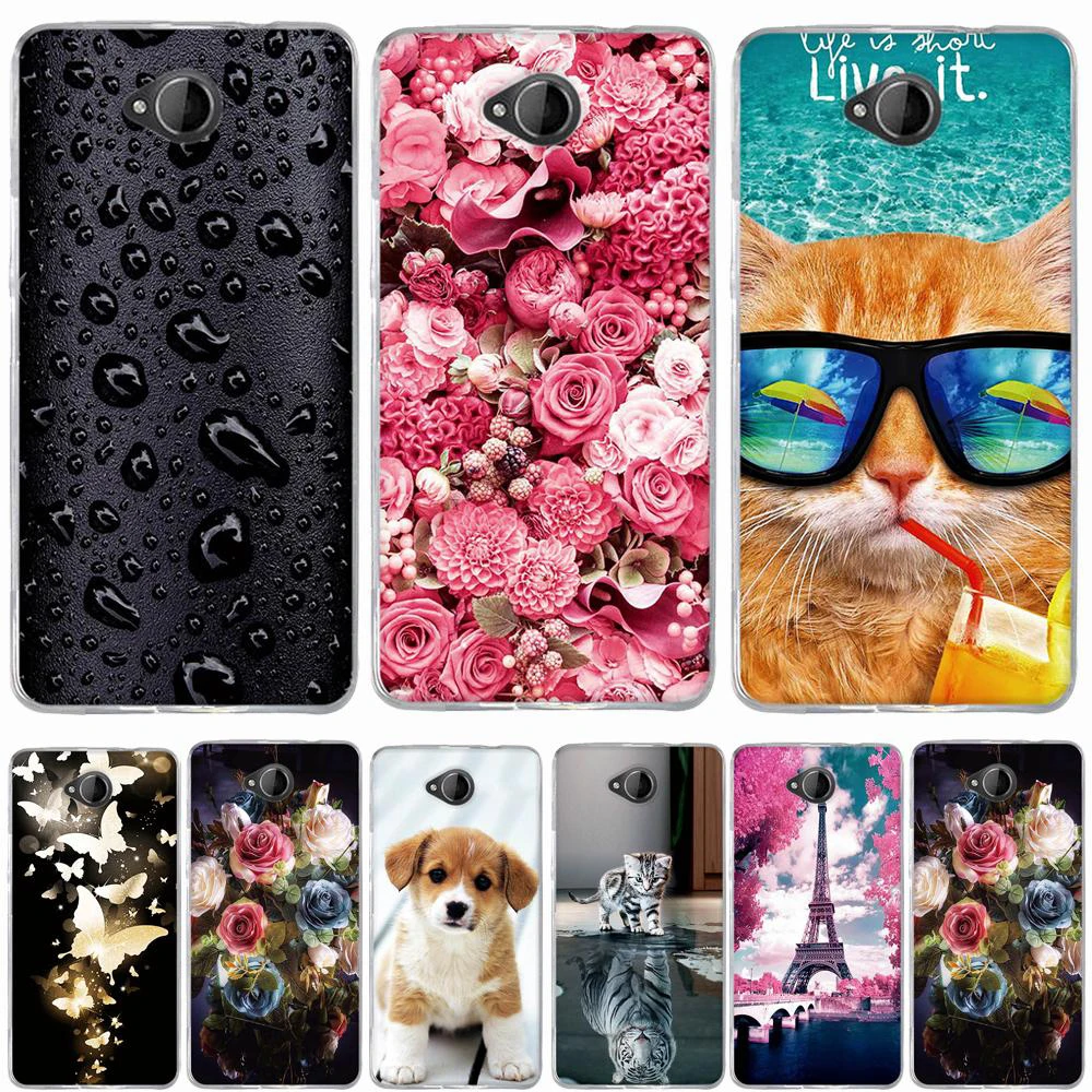 Чехол для Nokia Microsoft Lumia 650 силиконовый чехол 3D телефона 5 0 дюйма|coque silicone|coque nokiacoque |