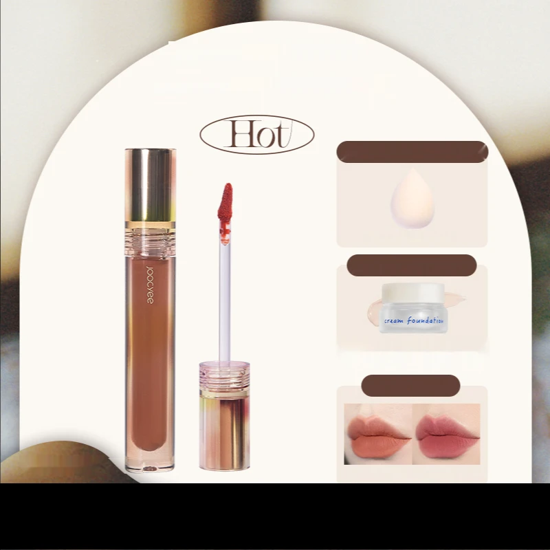 

GY Silk Matte Lip Gloss Lipstick Light No Stain on Cup Student Summer Cheap Niche