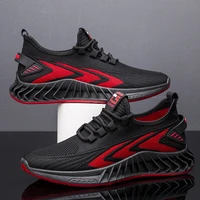 mens shoes 2021 summer new leisure mens shoes fly weave sports shoes mens running shoes fashion breathable mesh cloth shoes