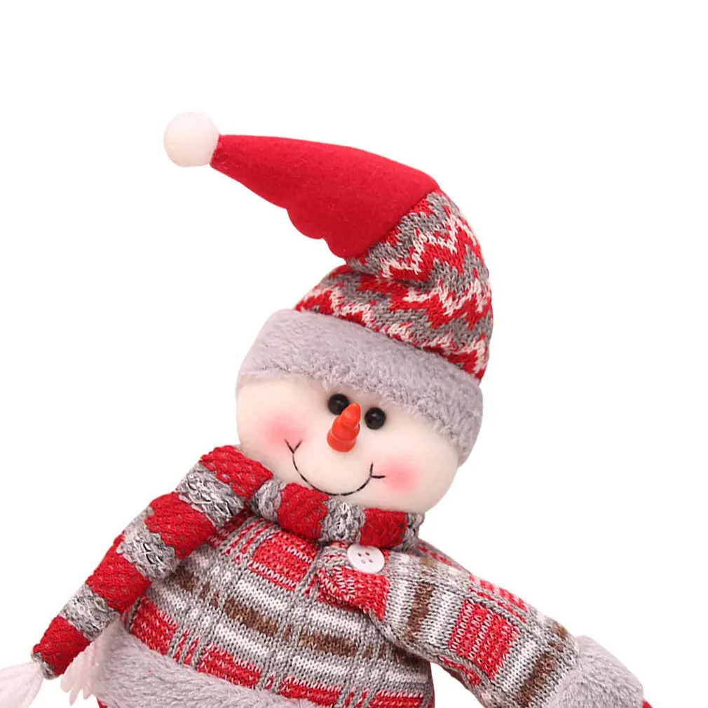 

Christmas Curtain Buckle Cartoon Santa Doll Hugging Posture Decorations Pendant Home Curtain Window Decoration