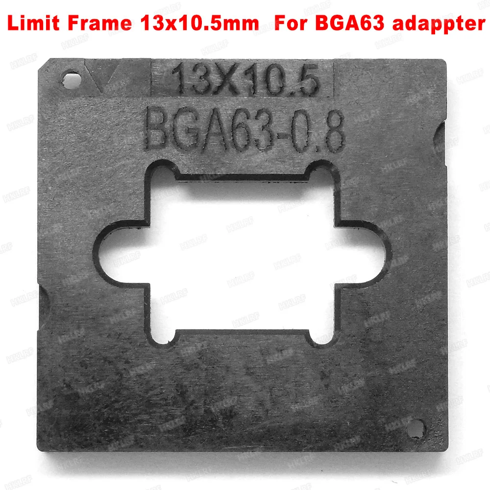 Ограничительная рамка RT-BGA63-01 V2.0 13 мм* 10,5 мм EMMC адаптер для RT809H программиста