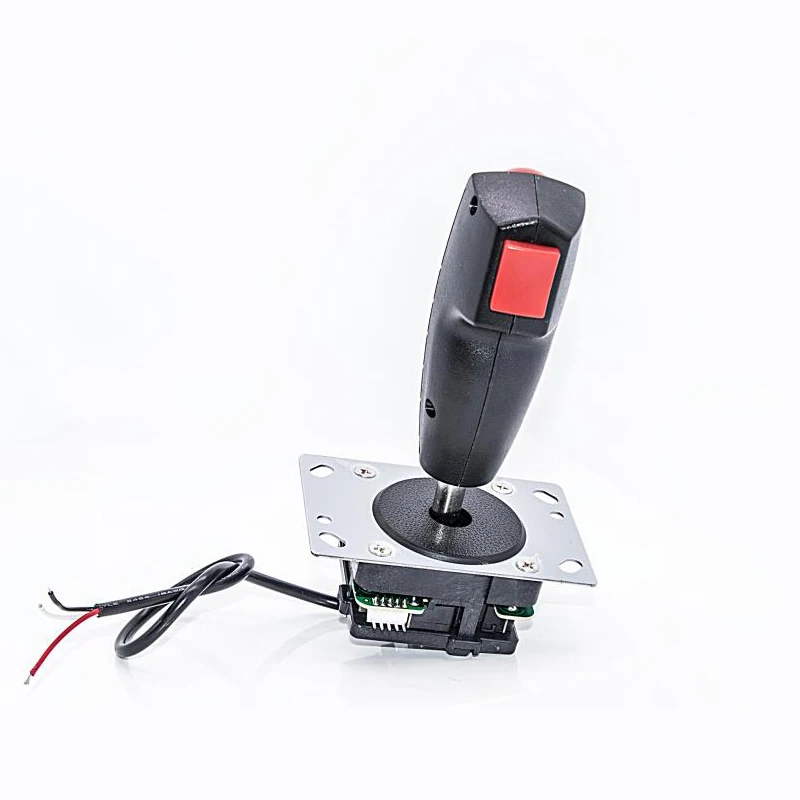 

Arcade mini grap 5-pin flight Joystick with two trigger and top fire buttons vibration function for arcade game machines cabinet