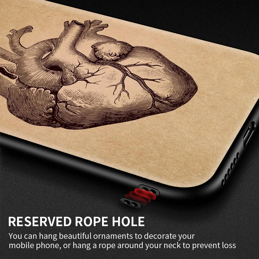 

Medical Human Organs Silicone Phone Case For Samsung Galaxy A51 A71 A21s A31 A41 A11 A91 A12 A02s A32 A52 A72 Cover Coque Fundas