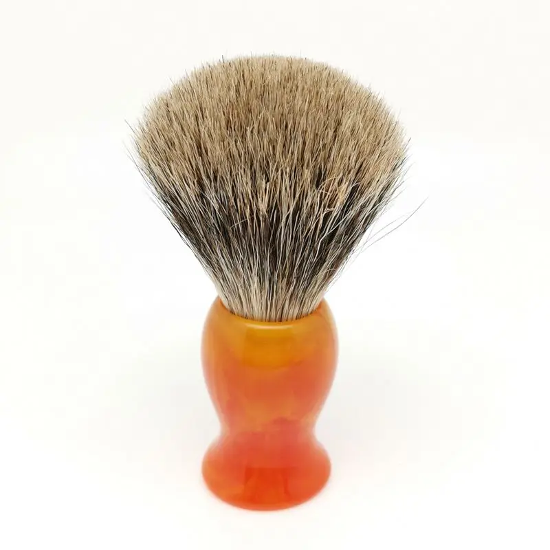 TEYO Two Band Fine Badger Hair Shaving Brush Perfect for Wet Shave Cream