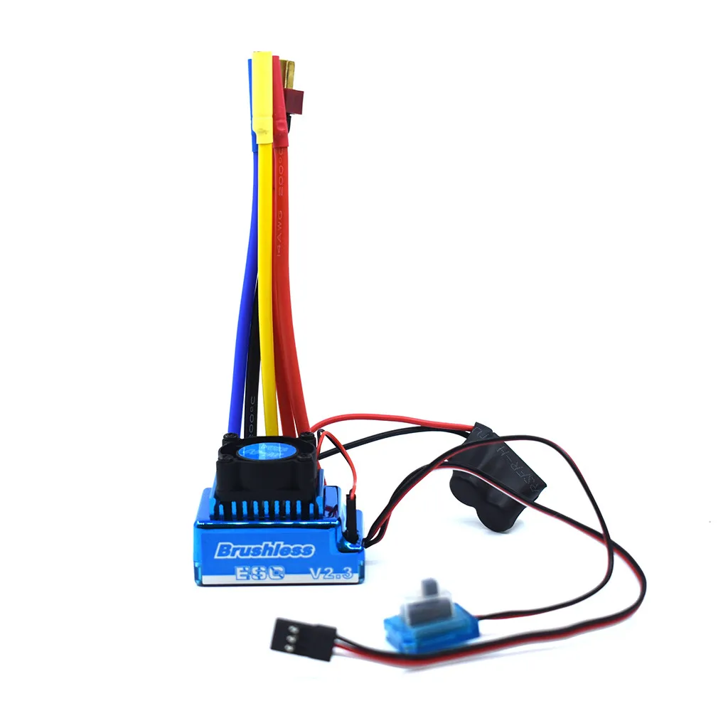 Водонепроницаемый 45/60/80/120A 3000KV Бессенсорный бесщеточный мотор 60A ESC с