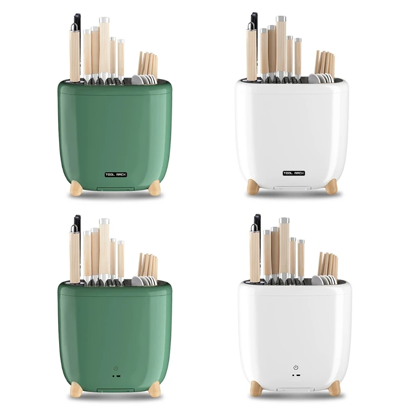 

Household Chopsticks Ultraviolet Disinfection Machine Intelligent Sterilization Knife Storage Rack Holder Draining
