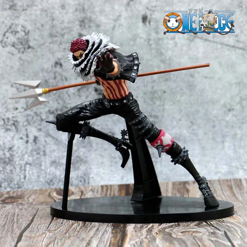 

15CM Charlotte Katakuri One Piece Combat Form Action Figure Model Toys For Children Birthday Gift Movie Fans Collection