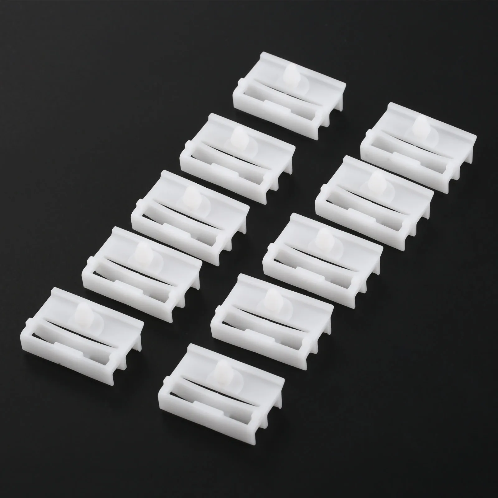 

10pcs Sill Side Skirt Moulding Clips Door Trim Panel Fastener Clip 51718184574 For BMW E36 E46 Car Plastic Rivets Automobile