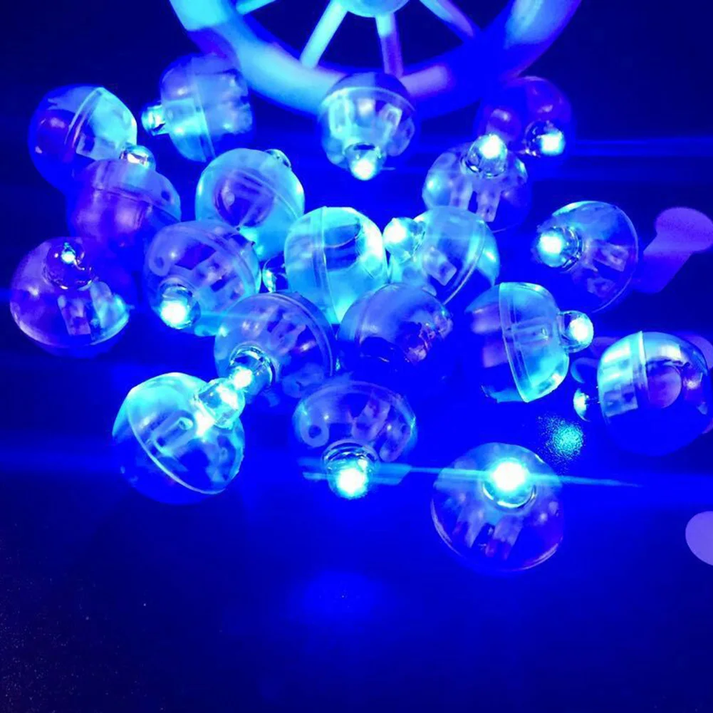 10 шт. круглый светодиодный светильник с шариками мини лампа фонарь для свадебной