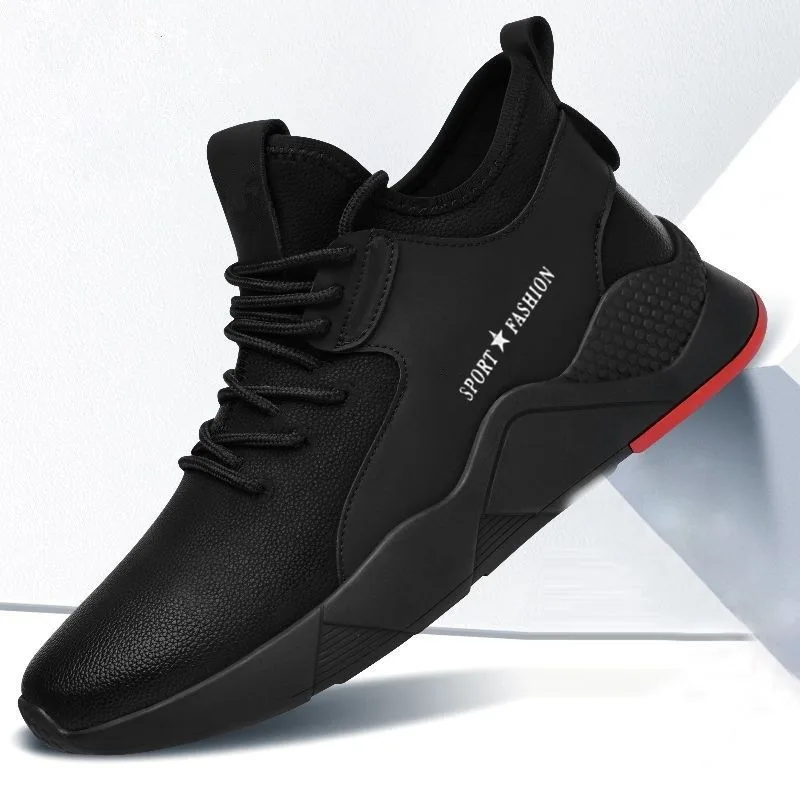 Мужская Резиновая обувь кроссовки мужские беговые износостойкая повседневная