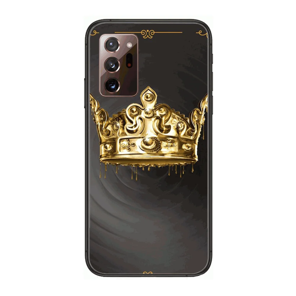 

W High-end Custom Creativity Luxury Phone case Phone Case cover hull For SamSung note20 10 9 8 4 pro plus black prime
