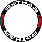 Углеродные наклейки на обод велосипеда, Переводные картинки для шоссейного велосипеда ROTHAR, сменный безопасный протектор, водонепроницаемый светоотражающий, 2 колеса 700C