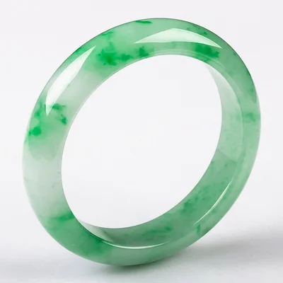 

Myanmar Emerald Green 54-62mm Bracelet Elegant Princess Jewelry Best Gift for Mother and Girlfriend