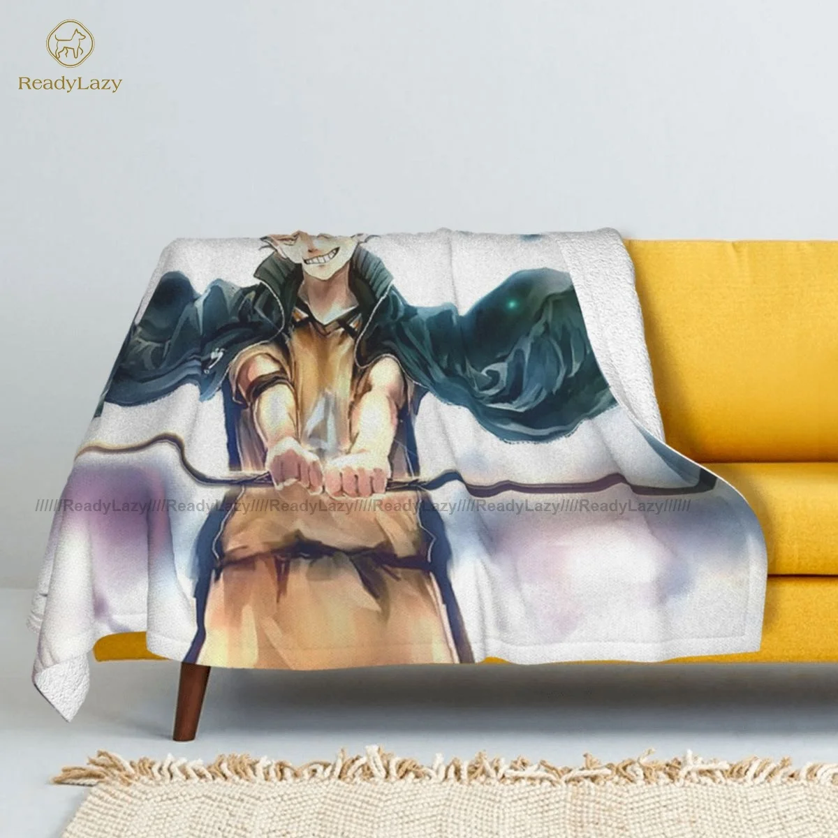 

Nishinoya-Manta polar de Sherpa para acampar, colcha supersuave colorida, barata