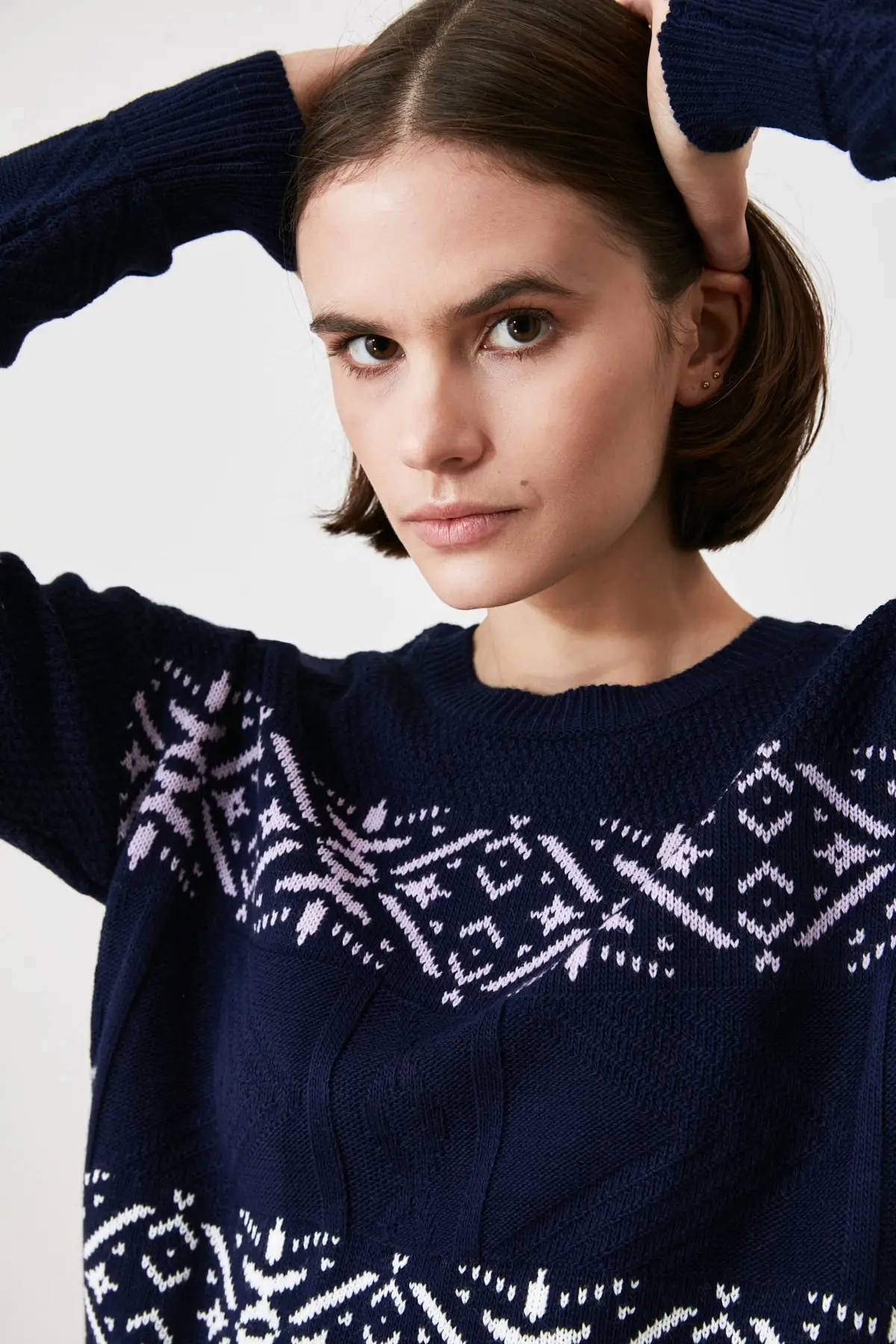 

Trendyol Jacquard Knitwear Sweater TWOAW21KZ2864