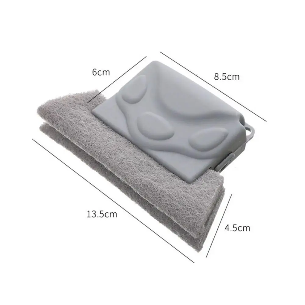 

Handheld Window Groove Cleaning Cloth Brush Dust Remover Slot Gap Cleaner Tool