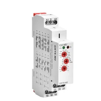 multifunction time relay 16a din rail type 10 function adjustable timer relays 12v 240v ac dc