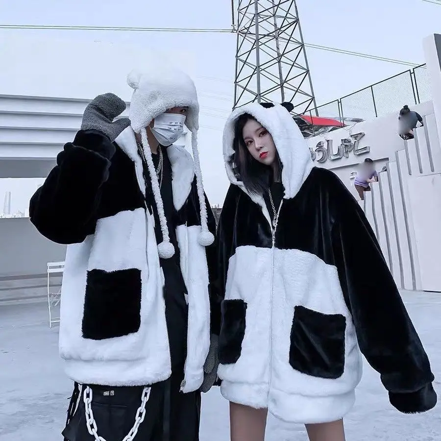 Женское утолщенное полупальто Супер милое кашемировое пальто из ягненка