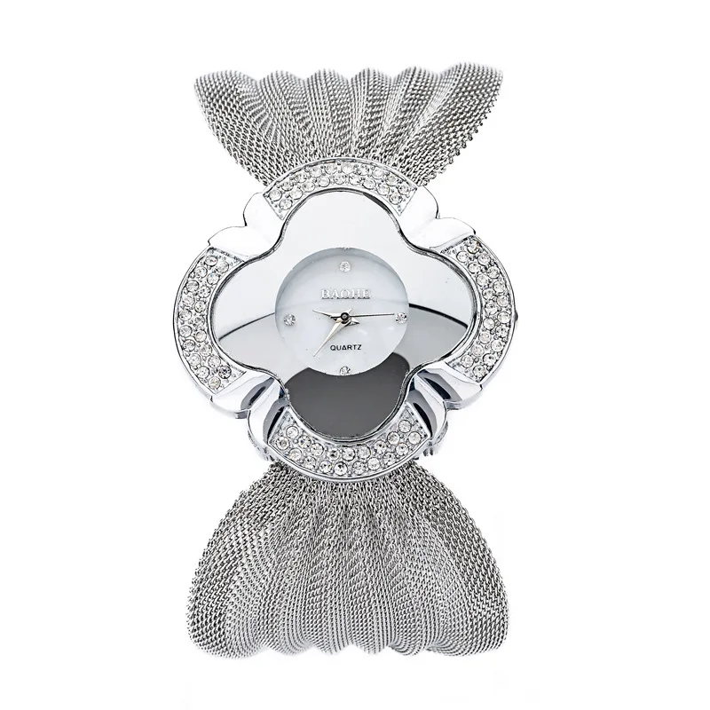 

MREURIO Fashion Girls Quartz Watch Butterfly Mesh Strap Ladies Luxury Watching High Quality
