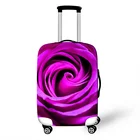 Защитный чехол для чемодана, эластичный Дорожный Чехол с 3D принтом роз, от 18 до 32 дюймов, защита от пыли и дождя