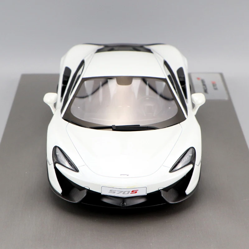 Модель MCLAREN 570 S ORANGE из смолы в масштабе 1:18 редкая коллекция супермодель