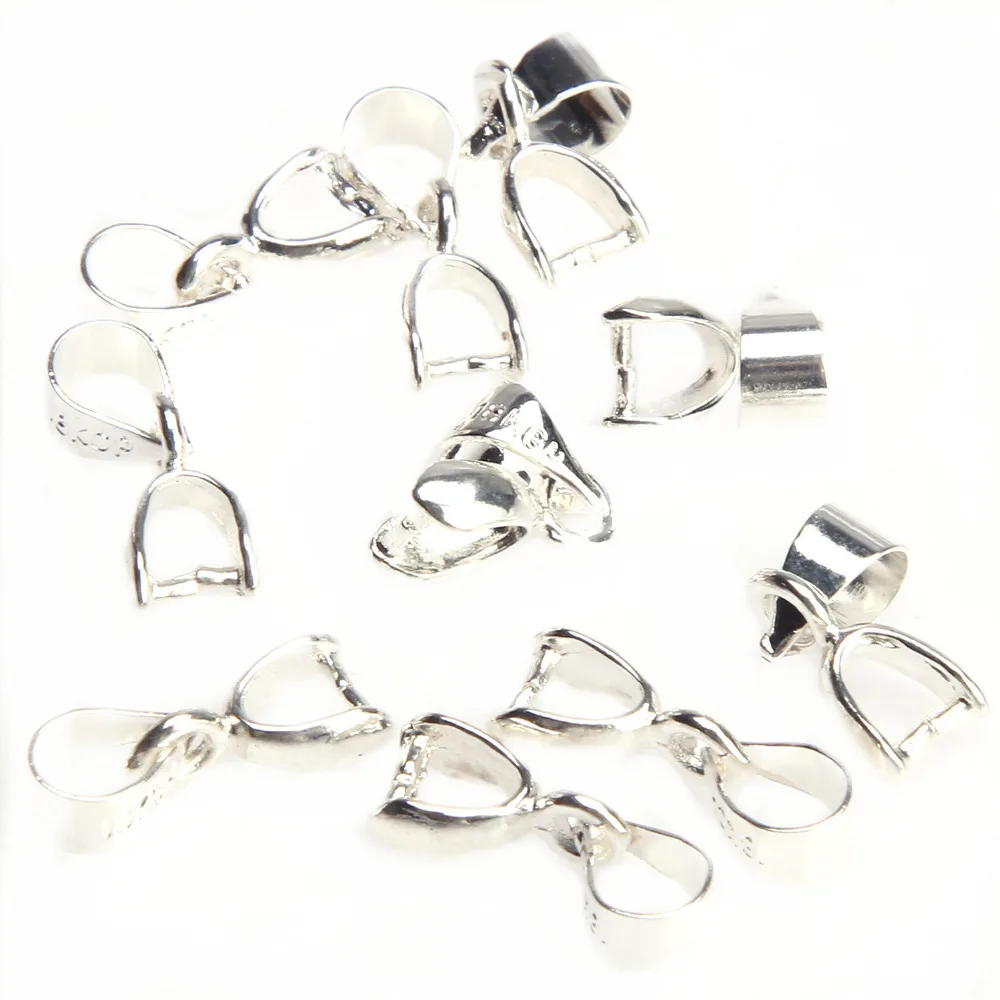 15 шт./лот Серебряный/золотой тон 18KGP зажимные соединители для самодельных