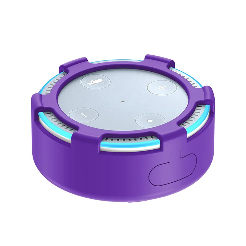 Силиконовый чехол для колонок Amazon Echo Dot 2 защитный с функцией Bluetooth защитой от пыли