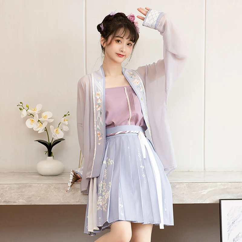 Современная Женская Китайская одежда Hanfu косплей-костюм платье принцессы