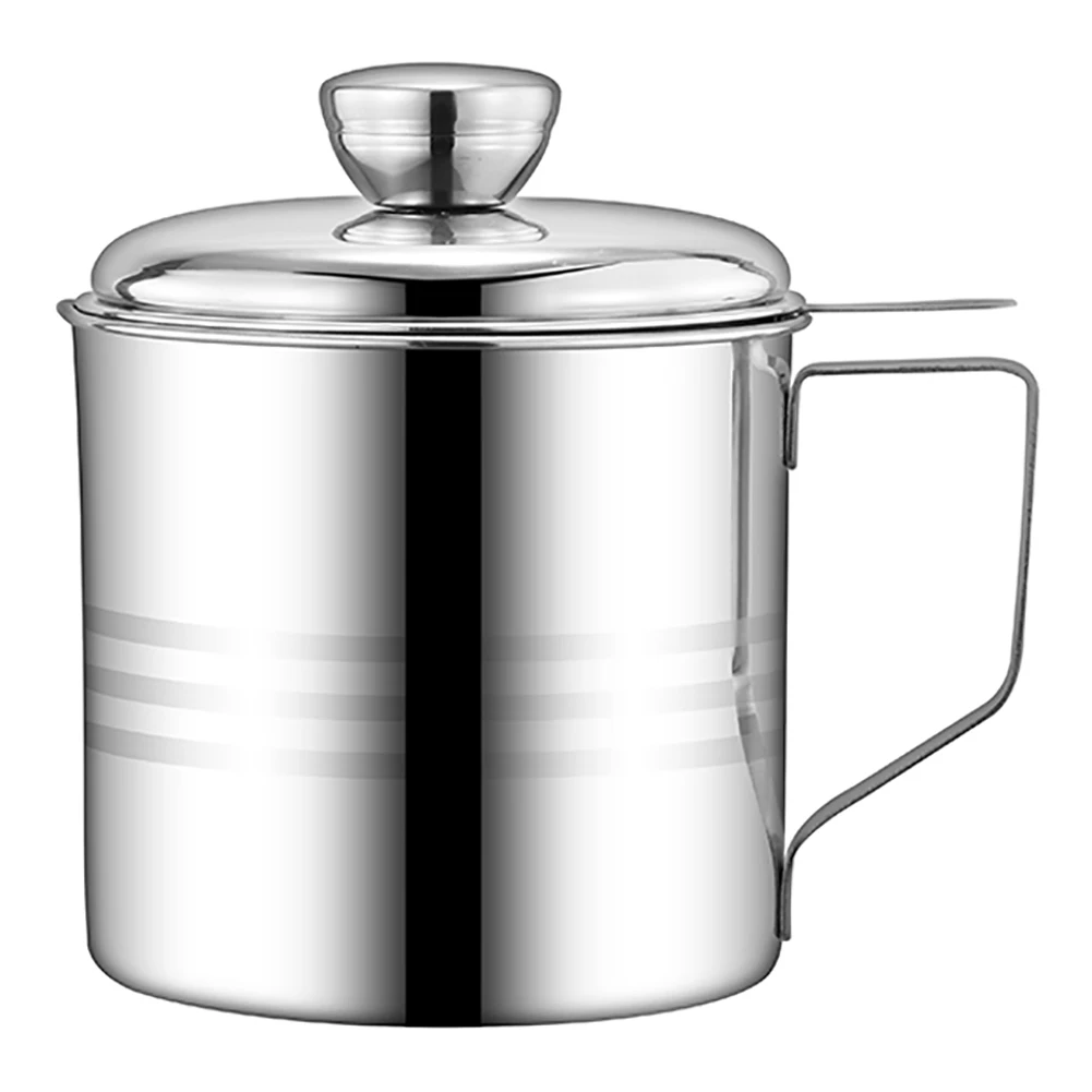 Фильтр для масла из нержавеющей стали 1 2л контейнер кувшин банка хранения с