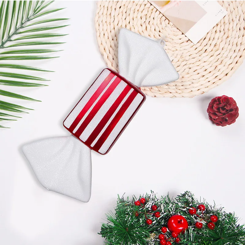 15 см большие строительные рождественские украшения свадебные красно-белые