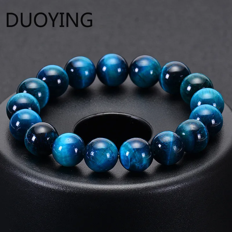 Браслеты Из Натурального Камня Будда небесно голубой тигровый глаз браслет для