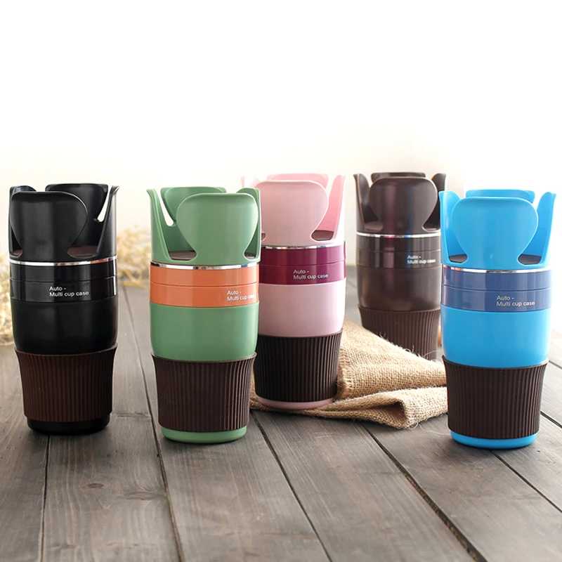

Universal Auto-Mug Storage Organizer Car Cup Holder Drinking Bottle Coins Keys Box Sunglasses Phone Stowing Tidying Case