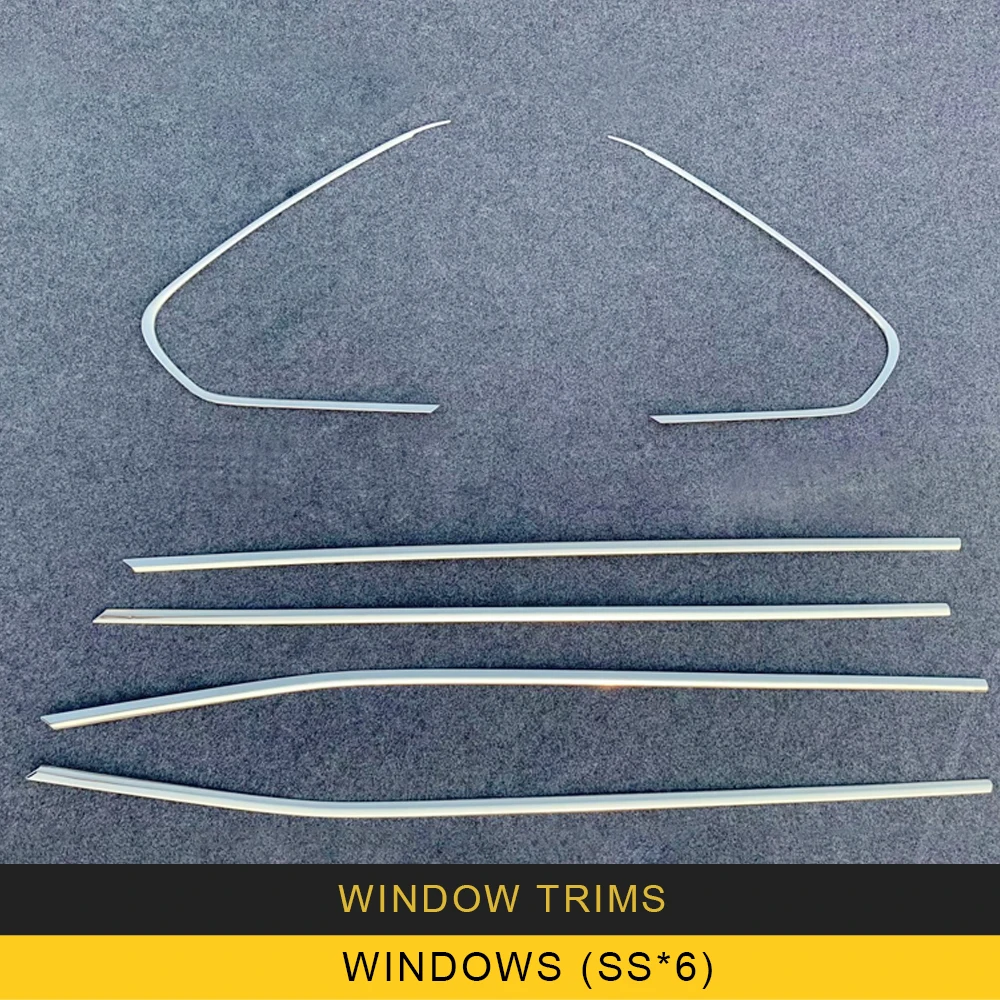 Для Toyota Rav4 Rav 4 XA50 2019 2020 крышка окна двери автомобиля рамка отделка наклейка