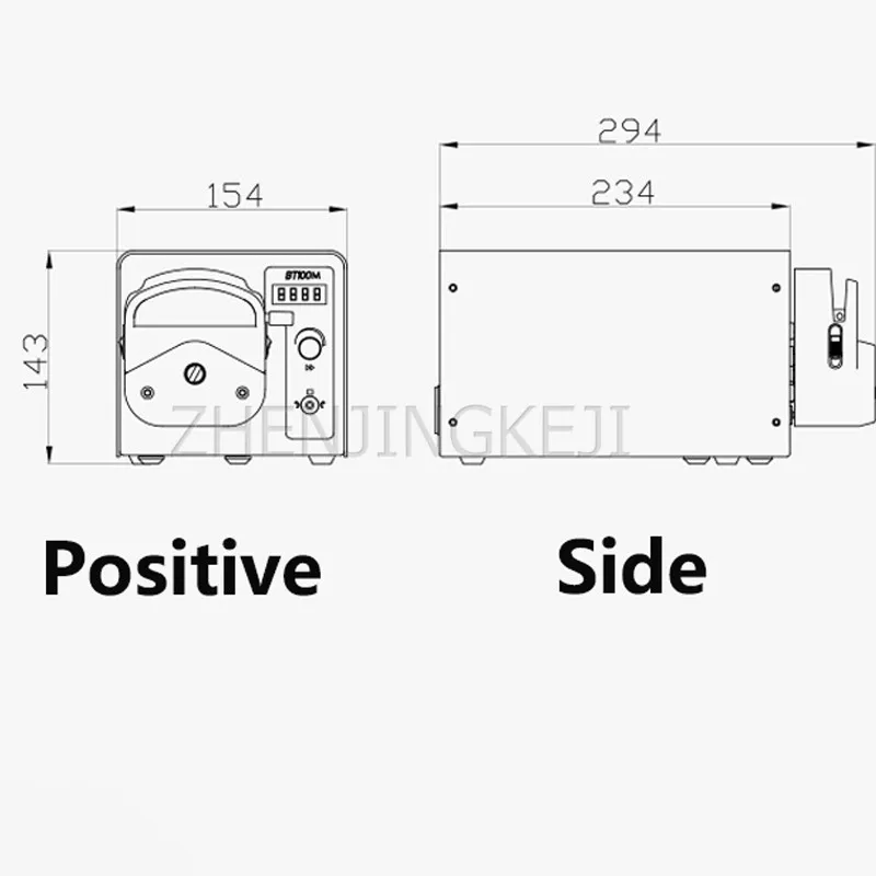 

Digital Speed Type Miniature Peristaltic Pump Constant Flow Pump Laboratory Metrology Water Teducer Hydrogen Peroxide Saline