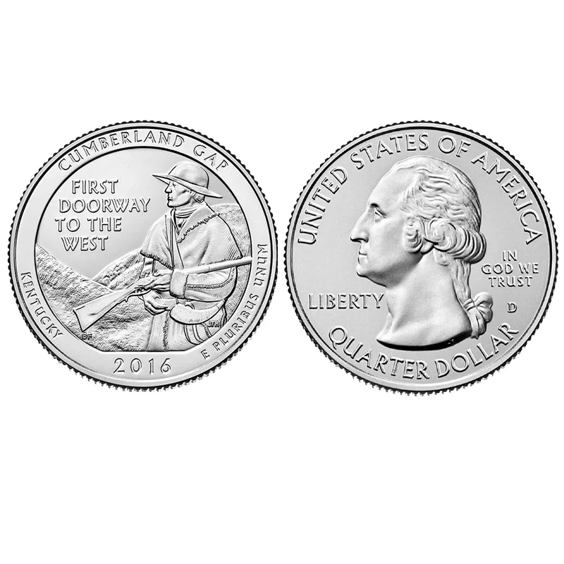 

U.S. National Park Coin. No. 32. Canberra Canyon National Historical Park 2016 100% Real Unc Genuine Original Coins
