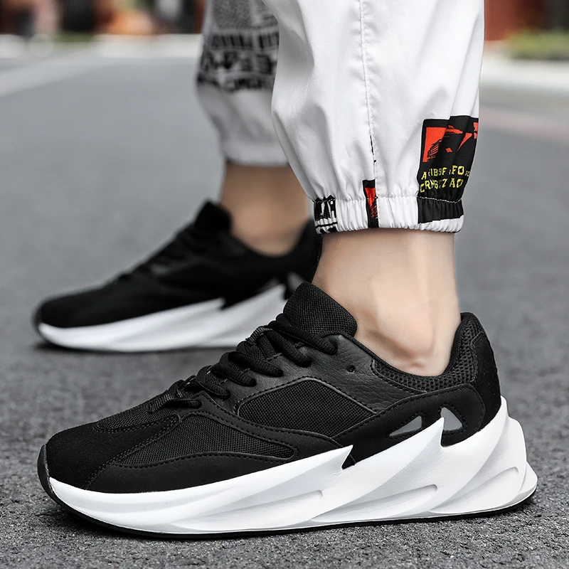 2019 Модные мужские беговые кроссовки Высокотехнологичные для марафона уличная