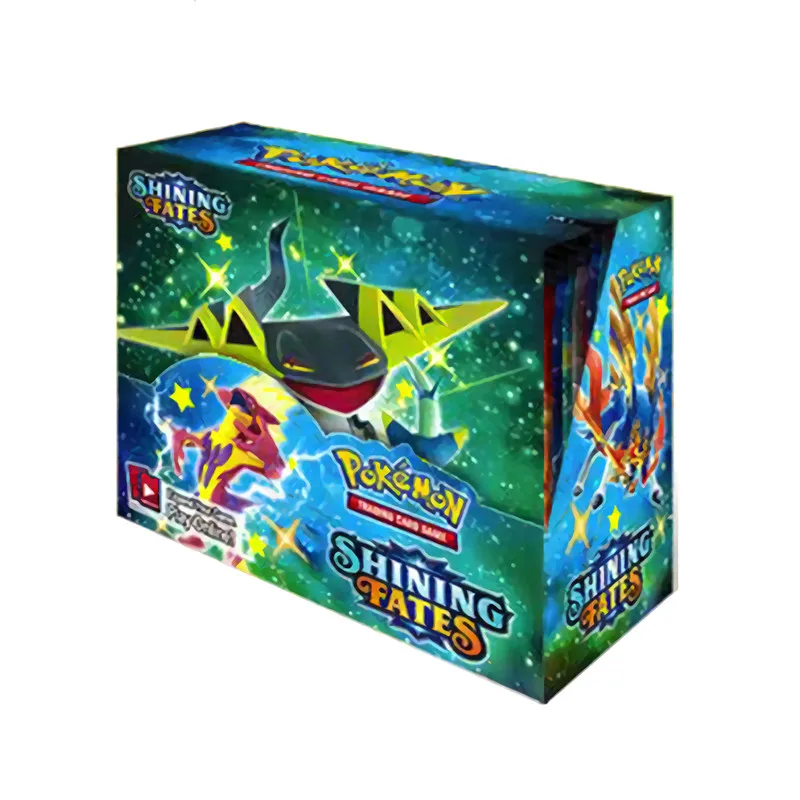 2021 Новинка 360 шт Покемон TCG: Сияющий Fates Booster Box торговая карточная игра коллекция