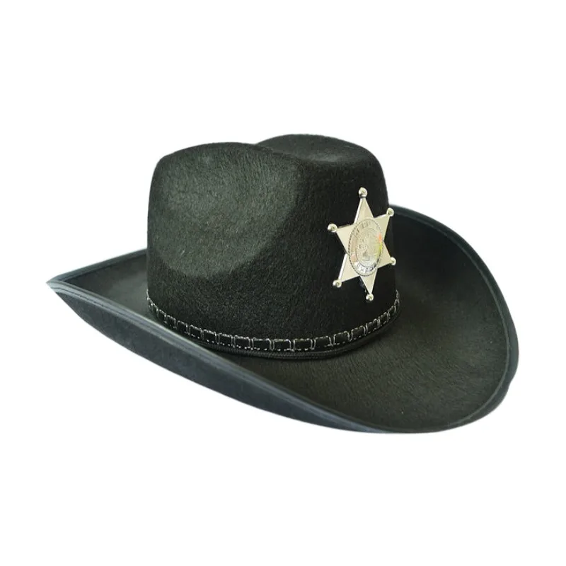 Женская коричневая ковбойская шляпа для Хэллоуина праздничные мероприятия