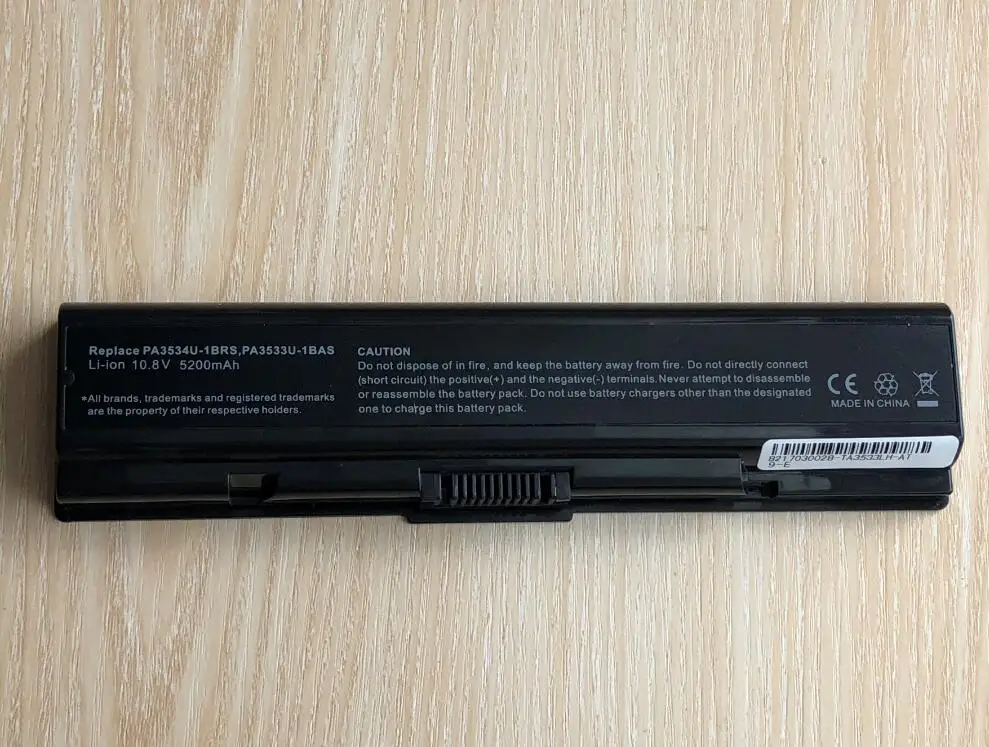 Аккумулятор для ноутбука Toshiba PA3533U PA3533 PABAS098 PA3534U PA3534 1BRS PA3535U 1BAS Бесплатная доставка