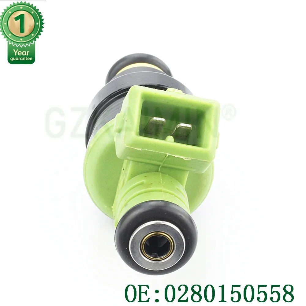 Комплект 4 OEM 0280150558 0 280 150 558 впрыскивающий клапан 42LBS 440cc мин зеленый верхний