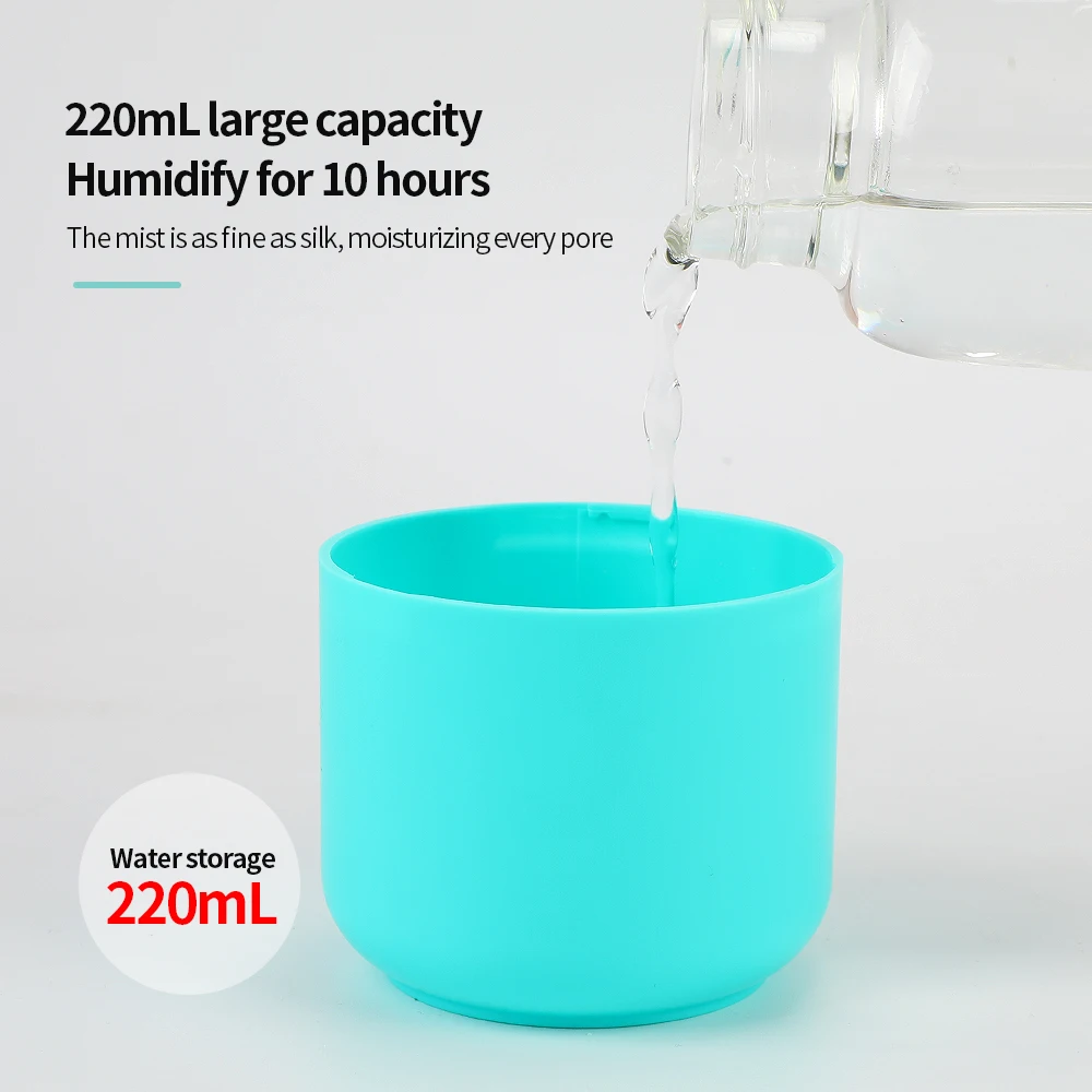 Air humidifier Ultrasonic Aromatherapy diffuser USB Portable Sprayer 220ml Humidifiers Aroma Anion Mist Maker for Home | Бытовая