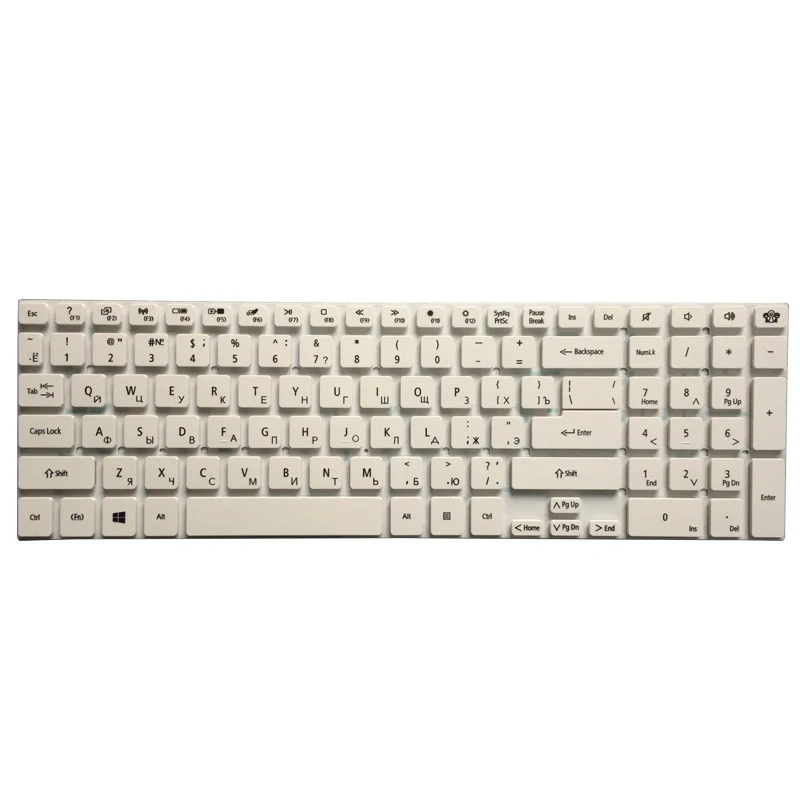 Новая русская/Русская клавиатура для ноутбука Packard Bell EasyNote TV43HC TV43HR TV44HC TV44HR TV43CM TV44CM