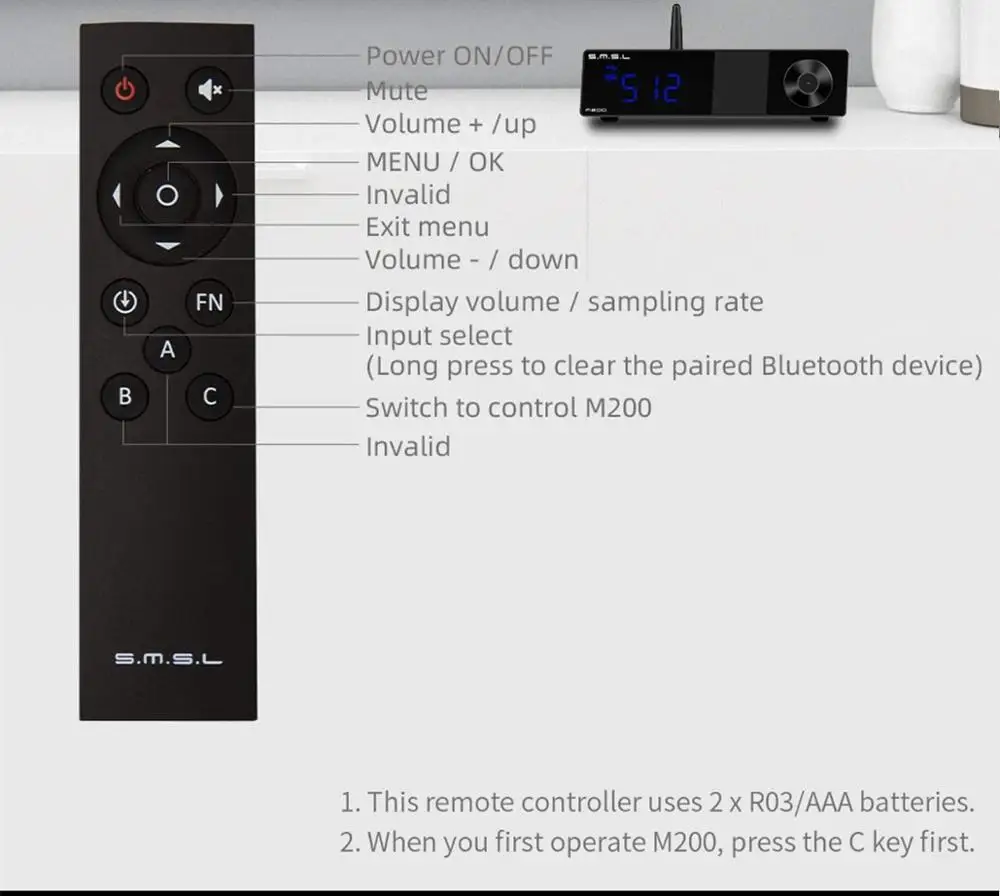 SMSL M200 HiFi Bluetooth аудио DAC XMOS AK4497EQ/USB/оптический коаксиальный/декодер DSD512 32 бит/768 кГц с