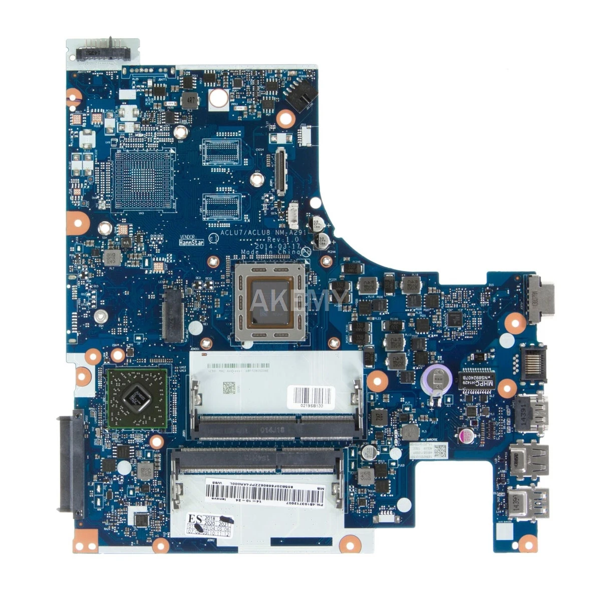 ACLU7 / ACLU8 NM-A291 For Lenovo Z50-75 G50-75M notebook motherboard CPU A10-7300 DDR3 100% test work | Компьютеры и офис