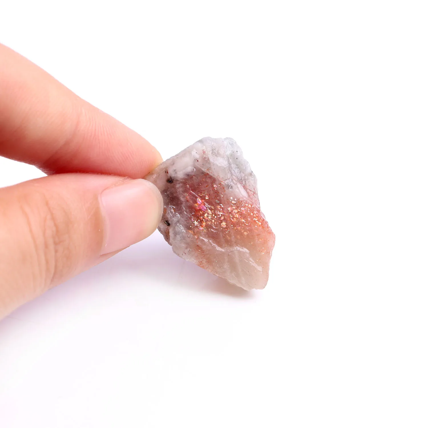 

1PC Natural Rough Green Arusha Sunstone Quartz Crystals Stones Mineral Specimens Healing Collecting Aquarium Home Decor