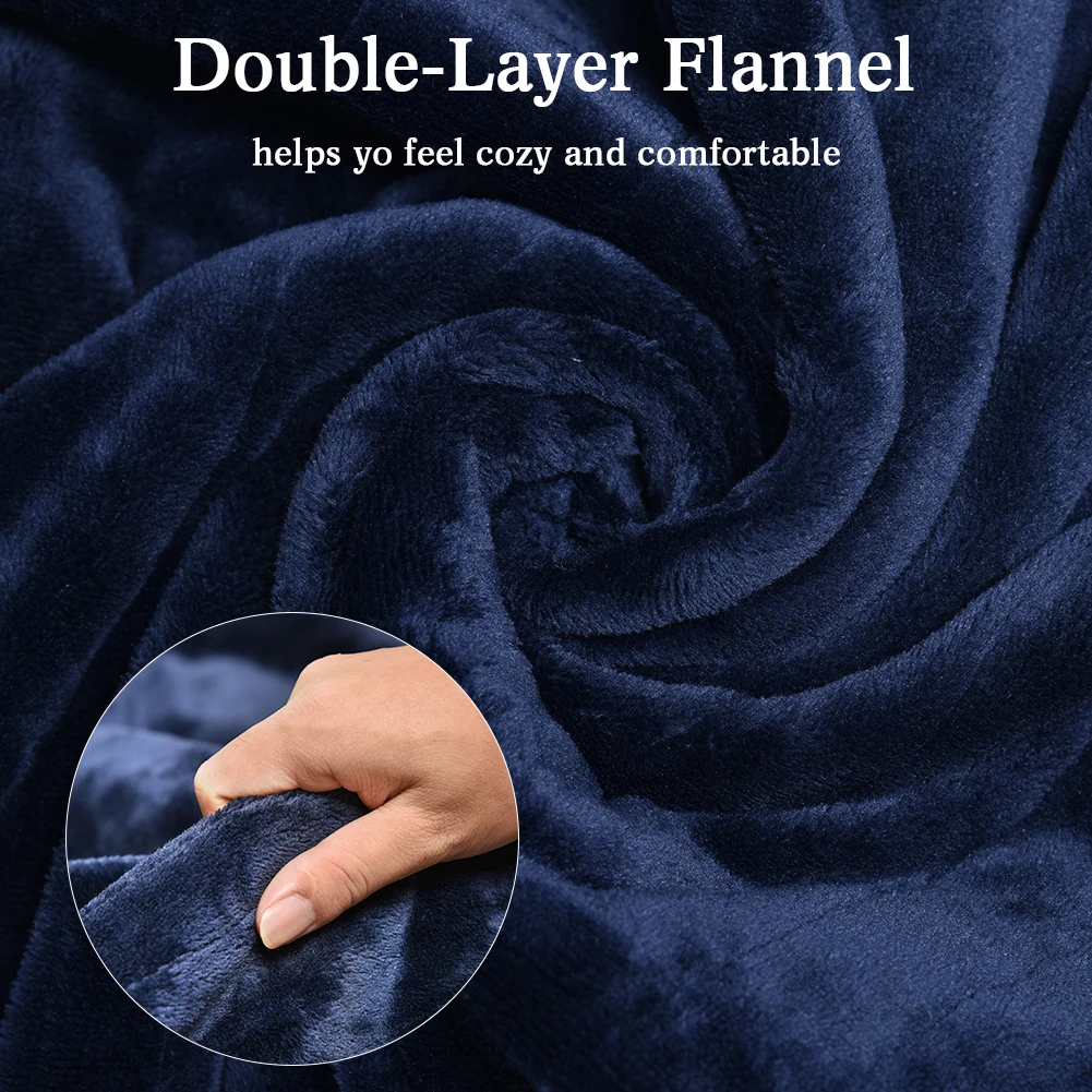 

Winter Electric Heated Blanket Flannel Heated Double Blanket US 110V Three Control Electric Blanket Ourdoor Soft Heated Shawl