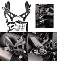 mtkracing for yamaha r6 r6 r 6 increased rear pedal for motorcycle 2017 2020 articulated pedal system
