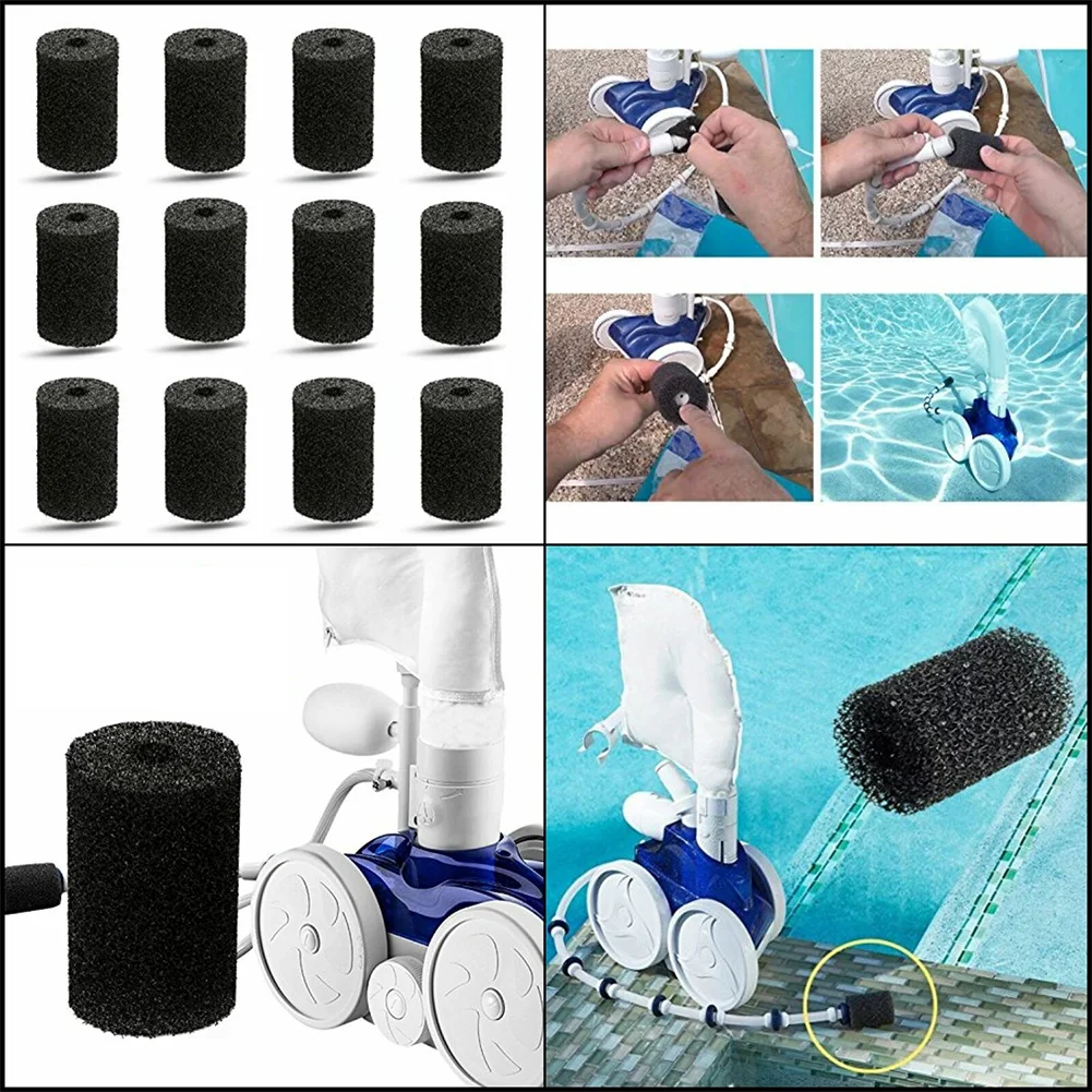 Скребок для шланга Polaris 12 шт. губчатый фильтр очистки бассейна модель 480 PRO 3900 Sport |