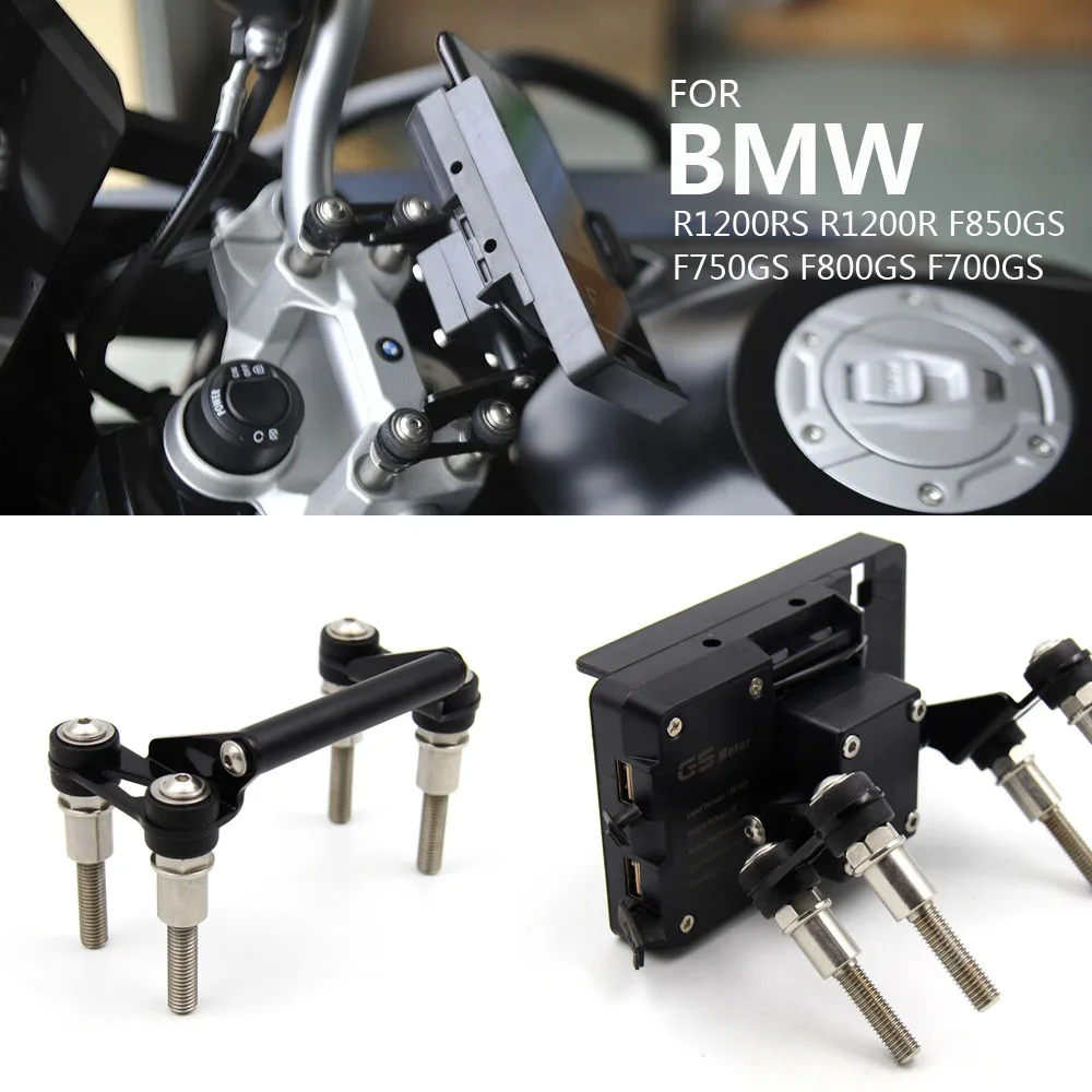 Для BMW R1200RS R1200R F850GS F750GS F800GS F700GS gps Мотоцикл Бар Кронштейн для мобильного телефона