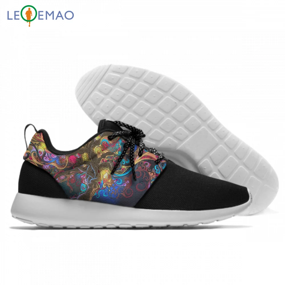 

Running Shoes For Men Sneakers Hot Artistic Painting For High Quality Harajuku Air Mesh Shoes Breathable Lightweight
